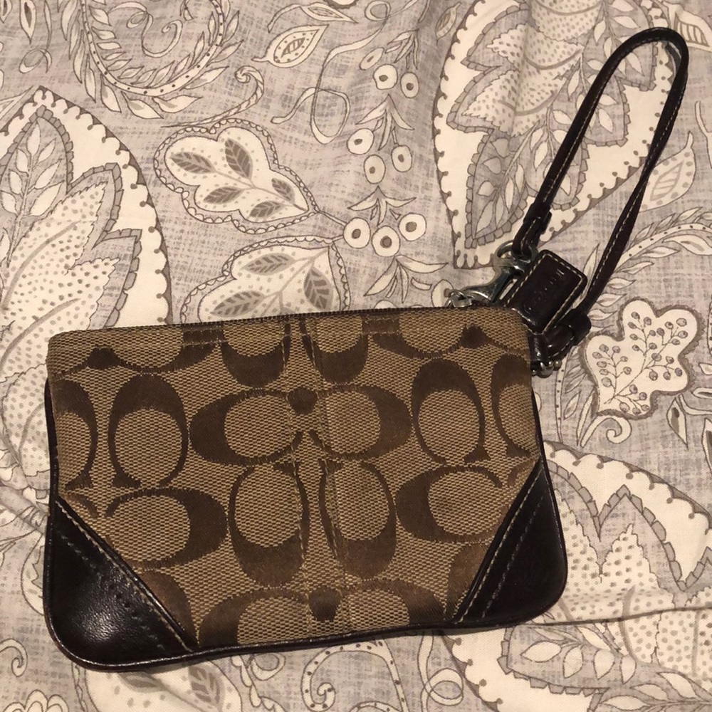 Coach wristlet